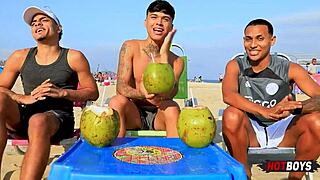 Ever tried banging our buddy with us in a wild 18+ threesome?