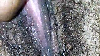 Magan cumming and creaming on my fingers and face