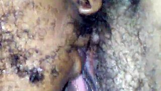 Magan cumming and creaming on my fingers and face