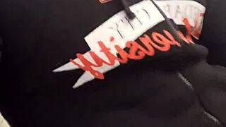 Watch These Guys in the Gym Bathroom!