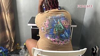 Housewife Caught Watching Porn by Husband's Friend and Fucked to Orgasm