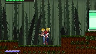 Cute Blonde in New Hentai Game