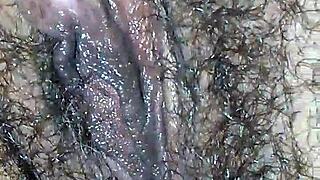 Magan cumming and creaming on my fingers and face