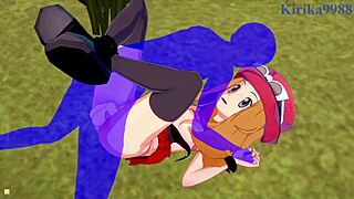 serena and bea saito get intense creampie sex with the old man in pokemon hentai