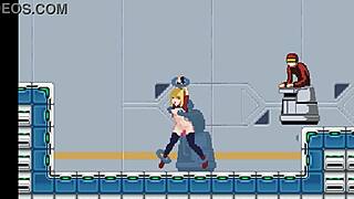 Cute Blonde in New Hentai Game