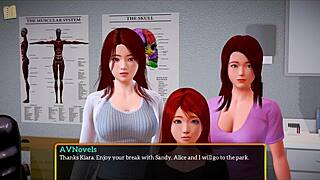 exploring my new family adventures with cute teens 😘