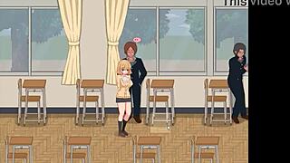 سكس بنت كلية في لعبة هنتاي