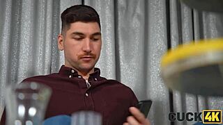 Ebony Wife Cheats with Old Black Gay Group on Big Ass