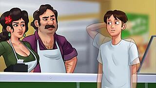 Complete Gameplay - Summertime Saga Part 37 Kitchen Quickie