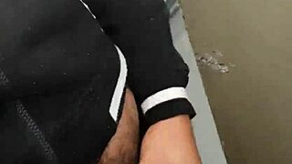 Watch These Guys in the Gym Bathroom!