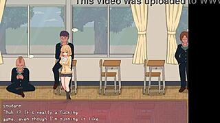 College Lady Sex in Hentai Game