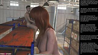 Veliko jabolko majhna 18+ gesta v divjem 3D risanem seksu epizoda 12