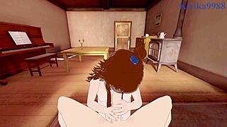 Mei Terumi and Konan in wild Naruto hentai action! 😍