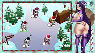 Anime Girl Takes BBC in Ass Christmas