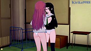 marika kato and chiaki kurihara in intense lesbian futanari sex