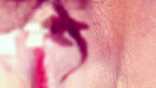 sucking and pinching that clit hard. wanna feel this raw massage?