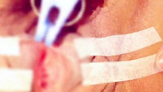 sucking and pinching that clit hard. wanna feel this raw massage?