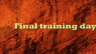 old muscle girl feels deep pleasure in fucking training