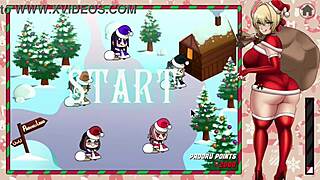 Anime Girl Takes BBC in Ass Christmas