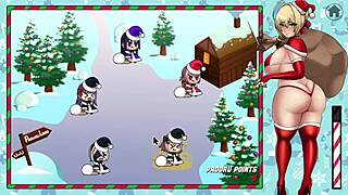 Anime Girl Takes BBC in Ass Christmas