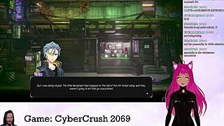 lewdneko says, 'let's play cybercrush 2069'