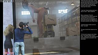 Big Apple small 18+ gesture in wild 3D cartoon sex episode 12