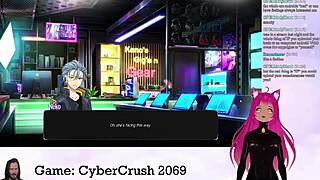 lewdneko says, 'let's play cybercrush 2069'