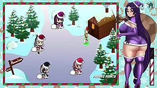 Anime Girl Takes BBC in Ass Christmas