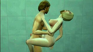 So, hermanastro and hermanastra sneak a wild fuck in the shower