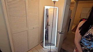 Asian Stepmom Rewards Good Grades with Dirty Doggy Action