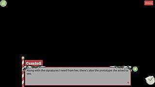 Hey, wanna see femboy cum on Santa elf's face in hentai?