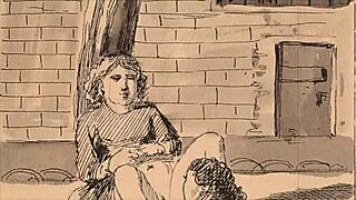 vintage erotic drawings evoke deep emotions and fantasies