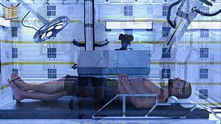 Exploring erotic big tits in spacetime game