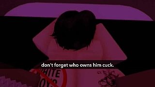 Watch this gay slut cuck you.