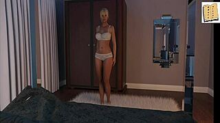 blonde milf in 3d hentai cartoon episode 14