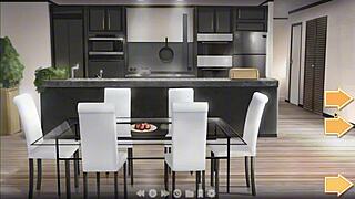 Naughty Aunt Rubs Giant Tits On My Dick In 3D Cartoon