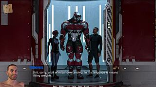 Exploring erotic big tits in spacetime game