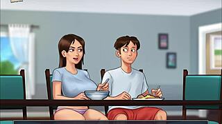 summertime saga episode 195 with anime characters