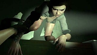 Hey, check Ellie sucking a massive cock in uncensored hentai!