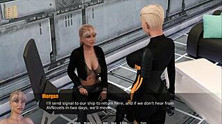 Exploring erotic big tits in spacetime game