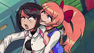 Compilation of River City Girls hentai scenes