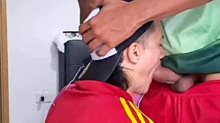 hey, check this wild gay action in adidas pants, so hot