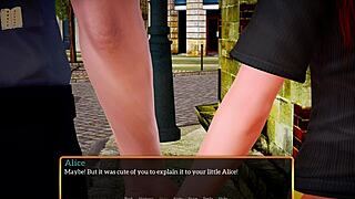 In my new family, the redhead with small tits joins.