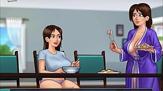 summertime saga episode 195 with anime characters