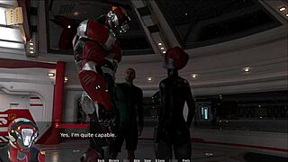 Exploring erotic big tits in spacetime game