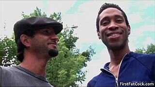 Alex Receives His First Fat Gay Cock In Hardcore Blowjob And Fucking