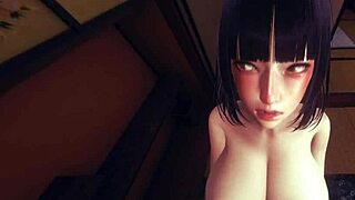POV Hinata Hyuga Seduces with Her Sensual Body for Action