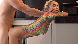 wow, she takes that big dick so hard in her tight teen pussy, no mercy!