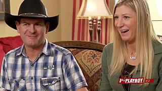 Joe and Kristen splash in the pool, getting frisky with other couples during steamy foreplay