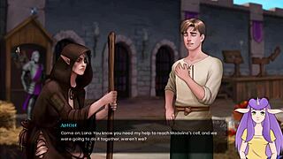 i'm saying hi to the girls in what a legend part 22 with big tits monster dikc sexy hentai boobs